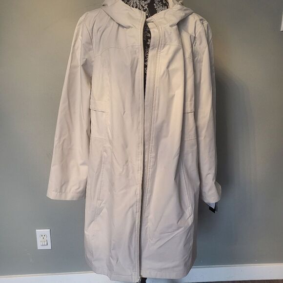 London Fog spring rain coat 1X Brand New - Picture 1 of 12
